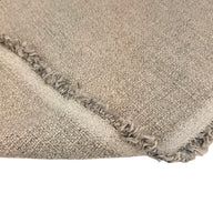Boucle Wool Upholstery Remnant - Taupe/Black