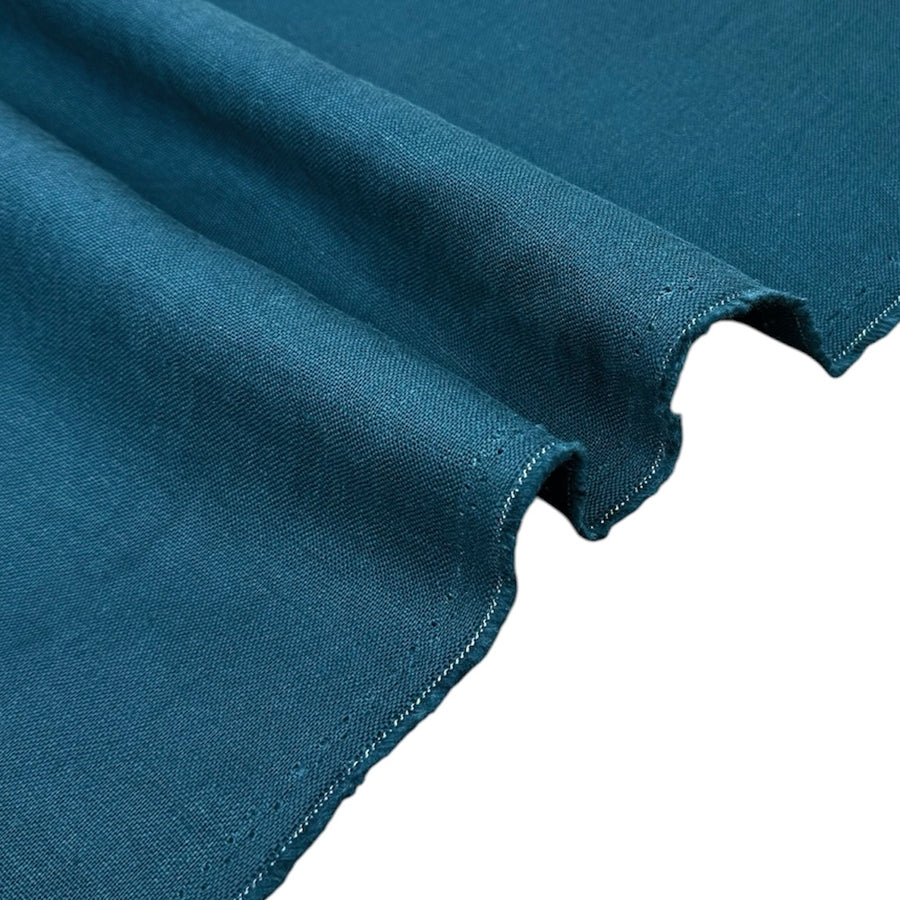 Heavyweight Linen 7oz - Blue Teal
