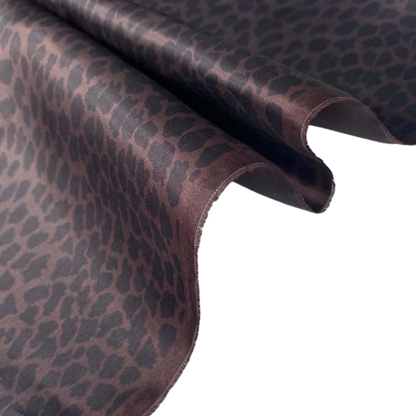 Printed Cheetah Lining - Brown/Black