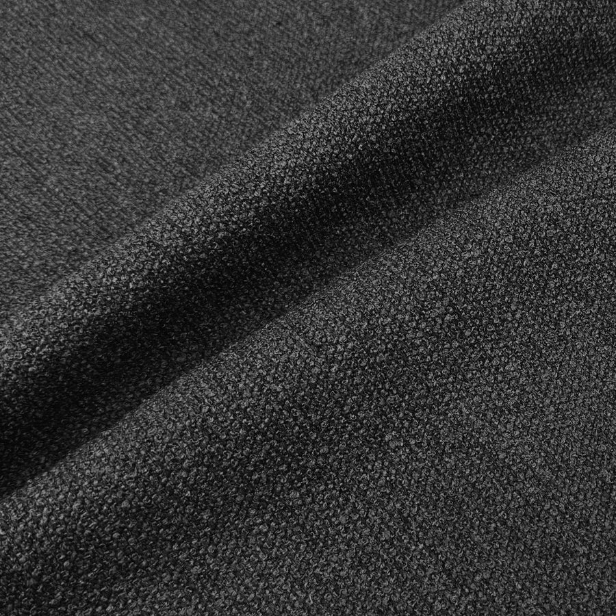 Boucle Upholstery Remnant  - Dark Grey