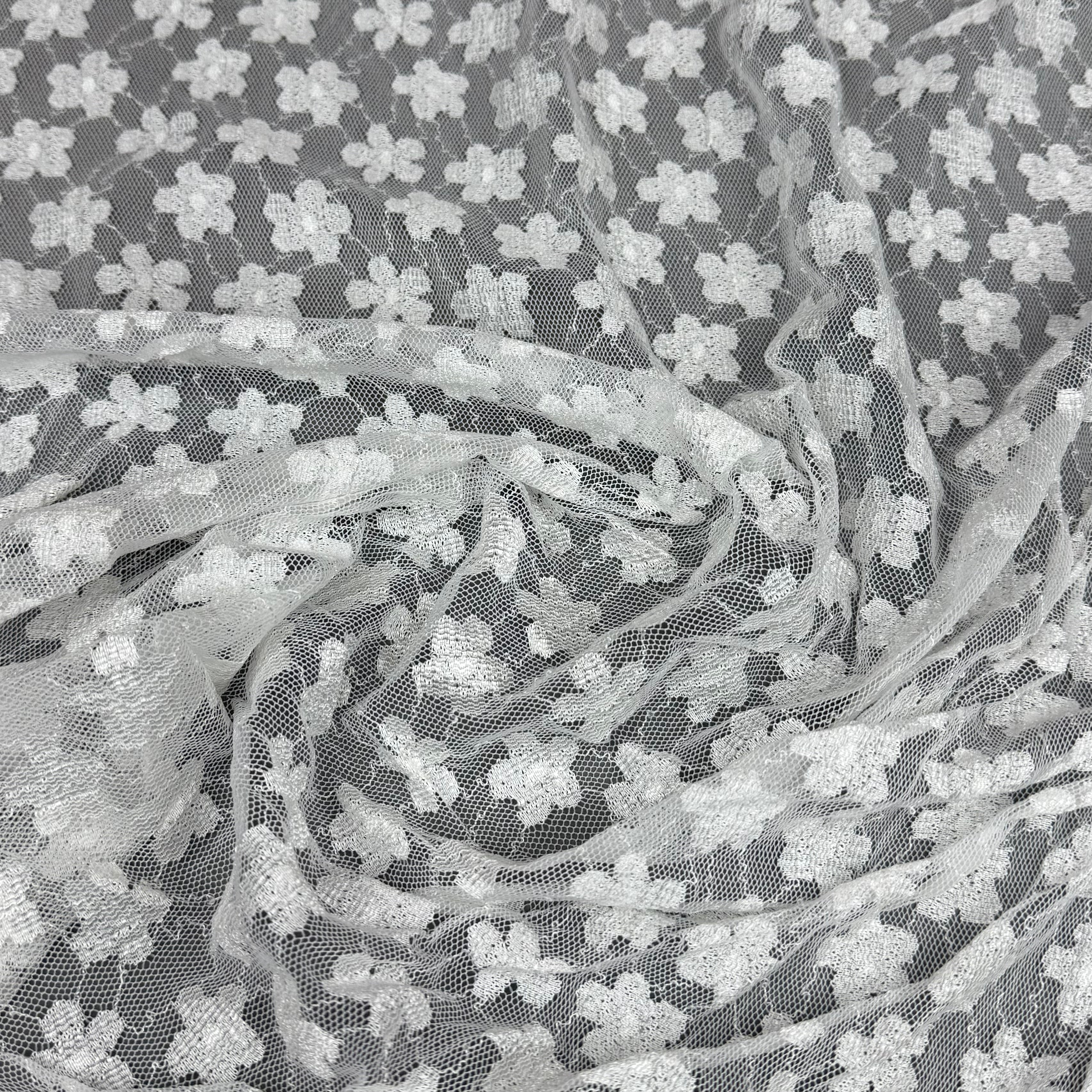 Floral Lace - White