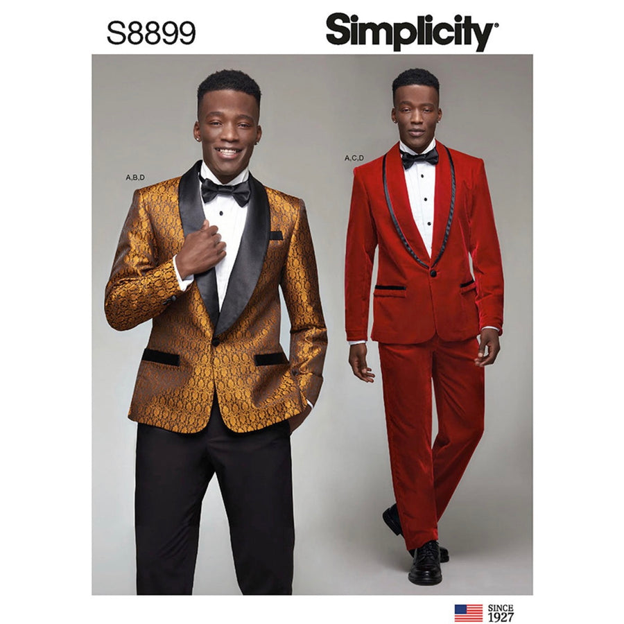 Simplicity S8899 - Men’s Tuxedo Sewing Pattern