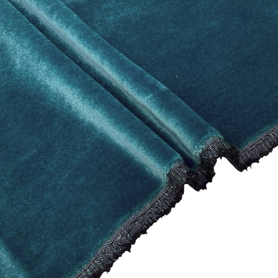 Mohair Velvet Upholstery Remnant - Deep Lagume