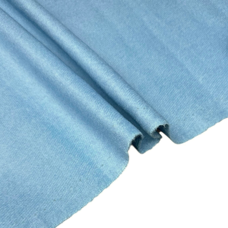 Mohair Wool Coating - Blue