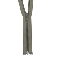 Opened-End Nylon Coil 14” YKK Zipper - Taupe