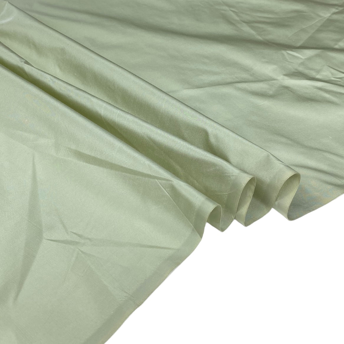 Silk Taffeta - Remnant - Light Green