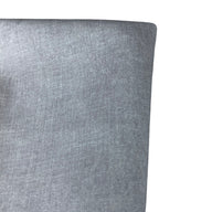 Printed Ultra Suede Upholstery - Designer Remnant - Off White/Grey