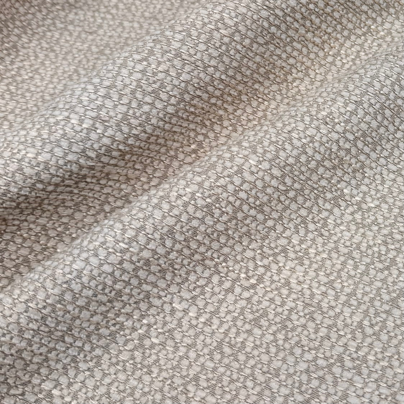 Woven Upholstery Remnant - Ivory/Beige