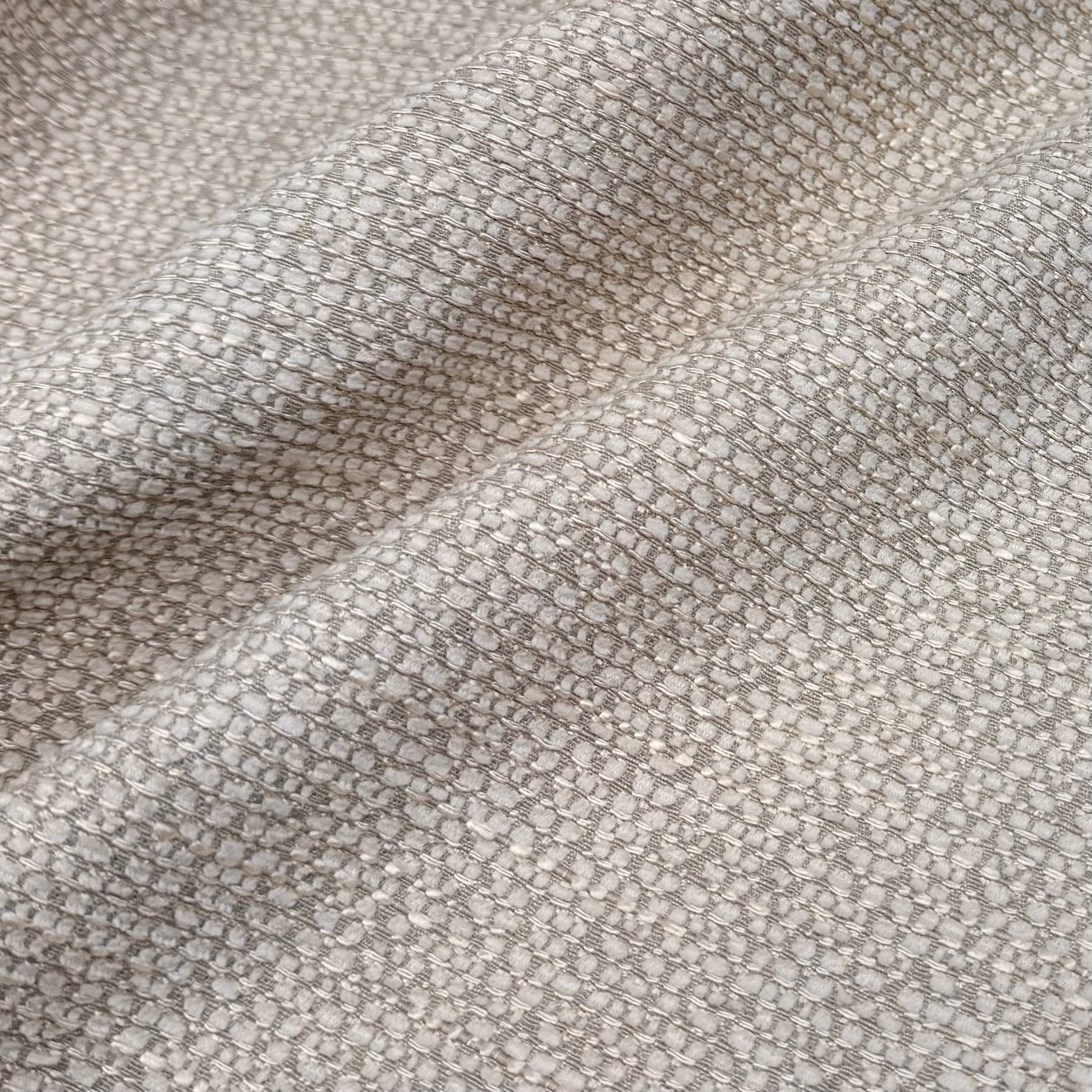 Woven Upholstery Remnant - Ivory/Beige
