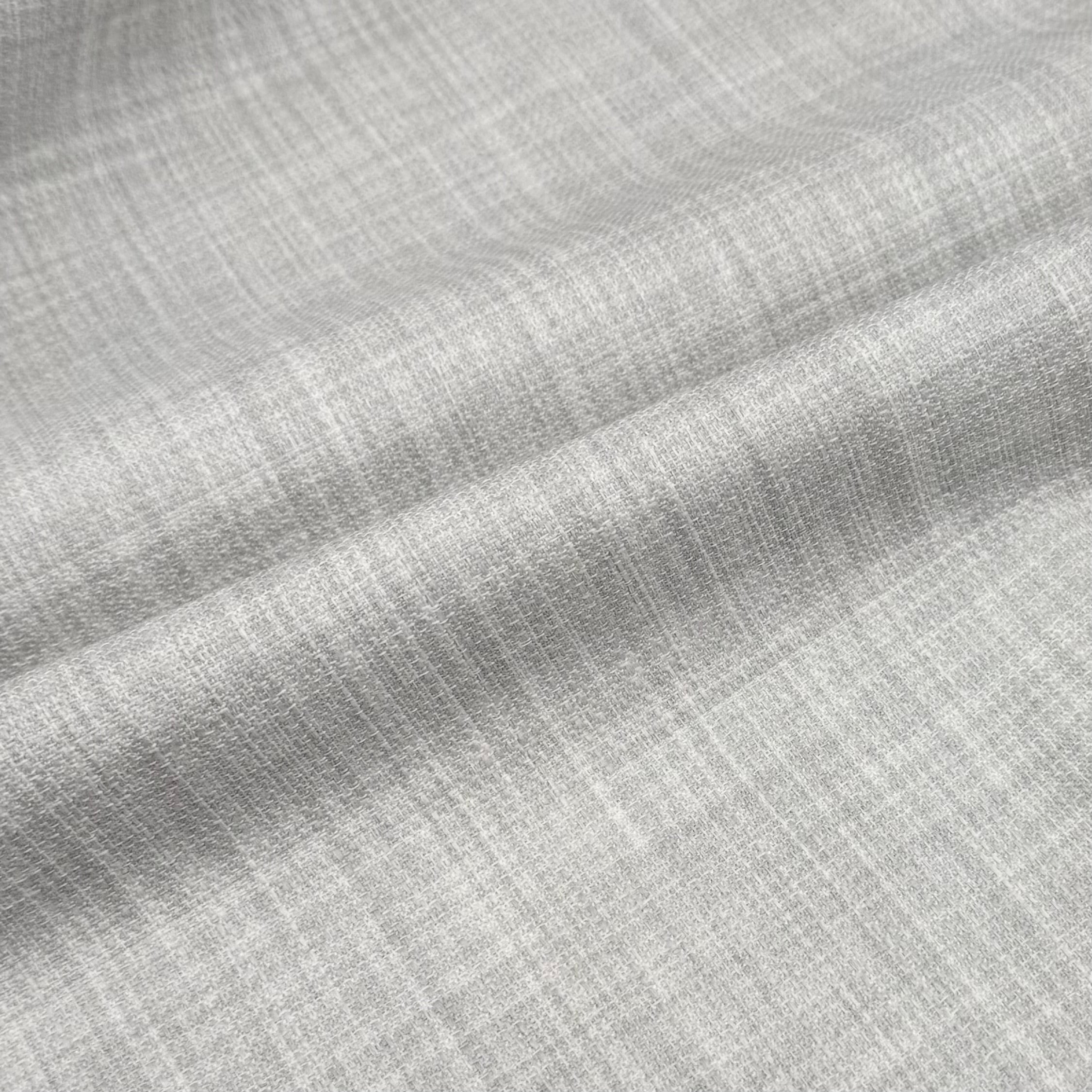 Blackout Drapery Remnant - White/Grey