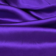 Mulberry Silk Charmeuse Satin - Purple