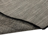 Woven Upholstery Remnant - Ivory/Black