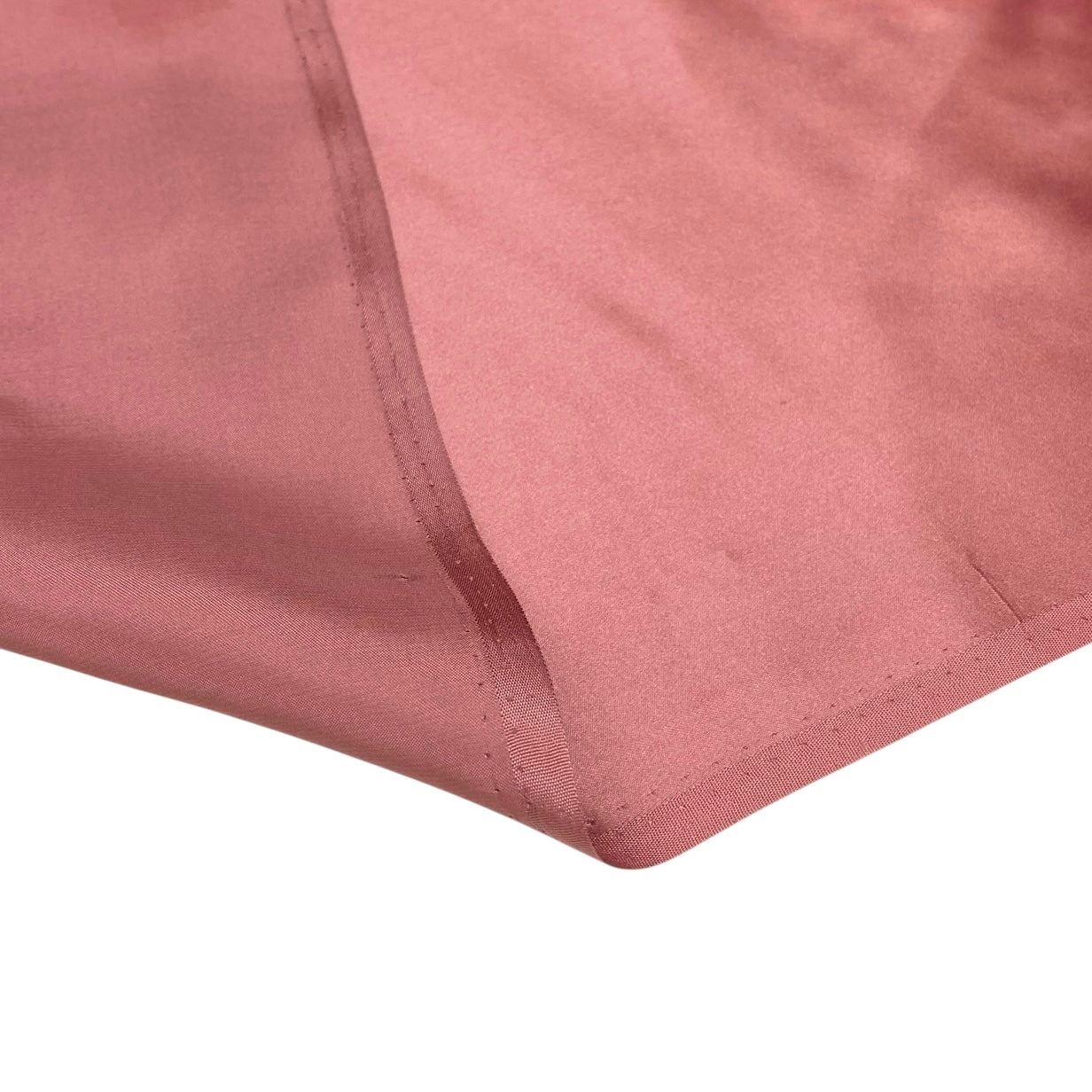 Mulberry Silk Charmeuse Satin - Medium Rose