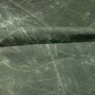 Waxed Cotton Canvas 12oz - Remnant - Green