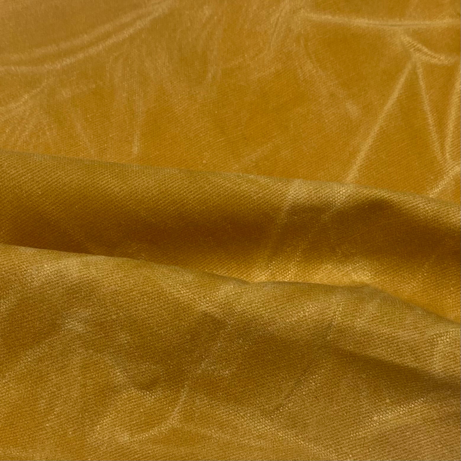 Waxed Cotton Canvas 12oz - Yellow
