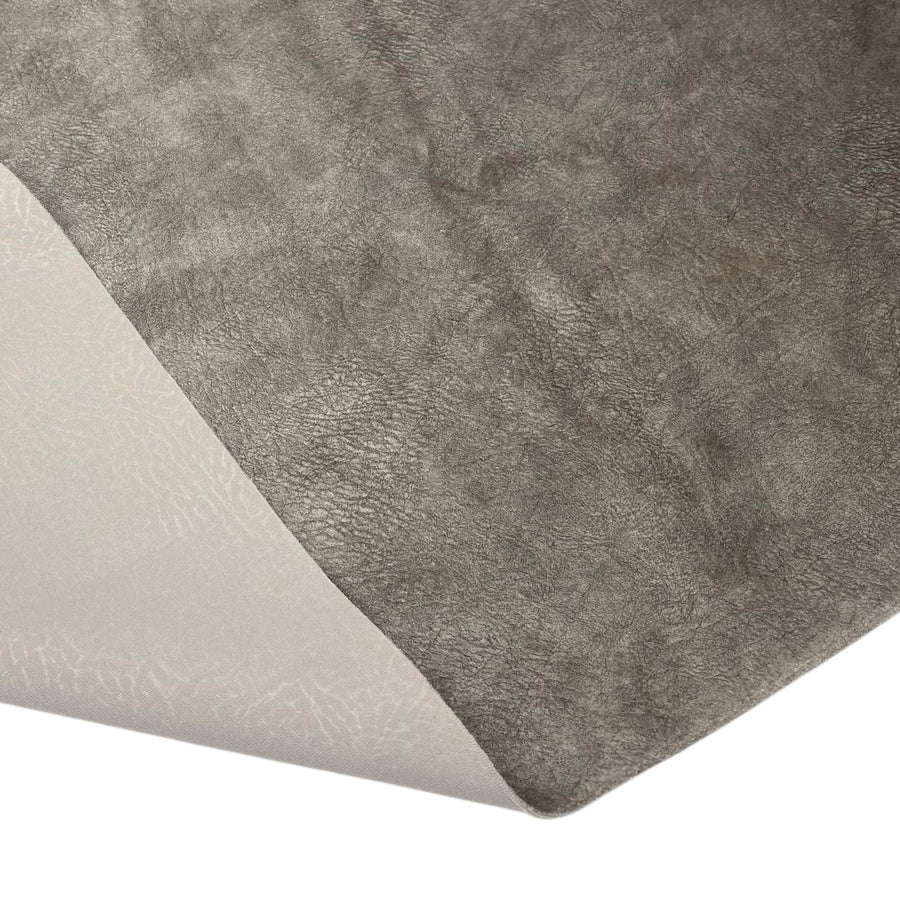 Faux Suede Upholstery Remnant - Beige