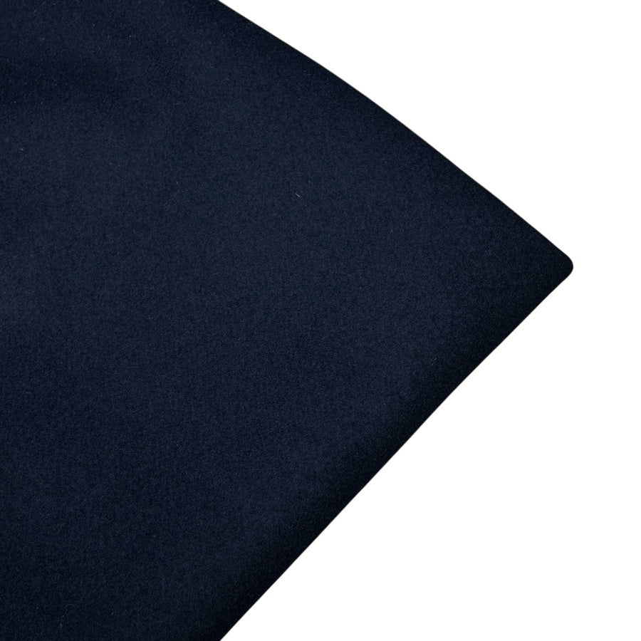 Melton Wool Coating - Midnight Navy
