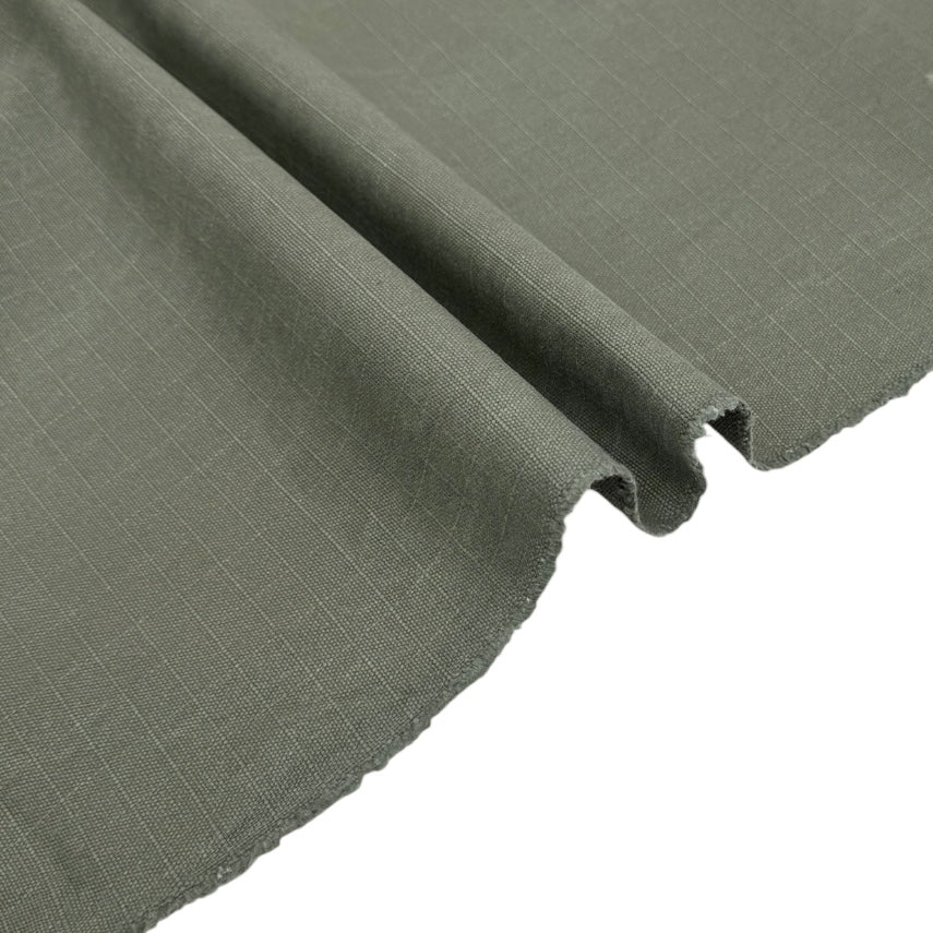 Cotton Ripstop 12oz - Muted Green