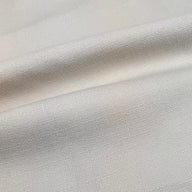 Chenille Interfaced Upholstery Remnant - Ivory