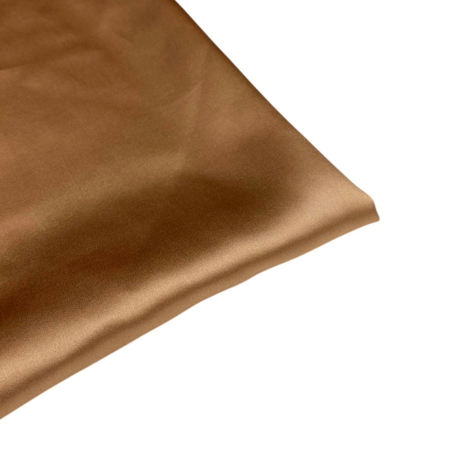 Mulberry Silk Charmeuse Satin - Nude Beige