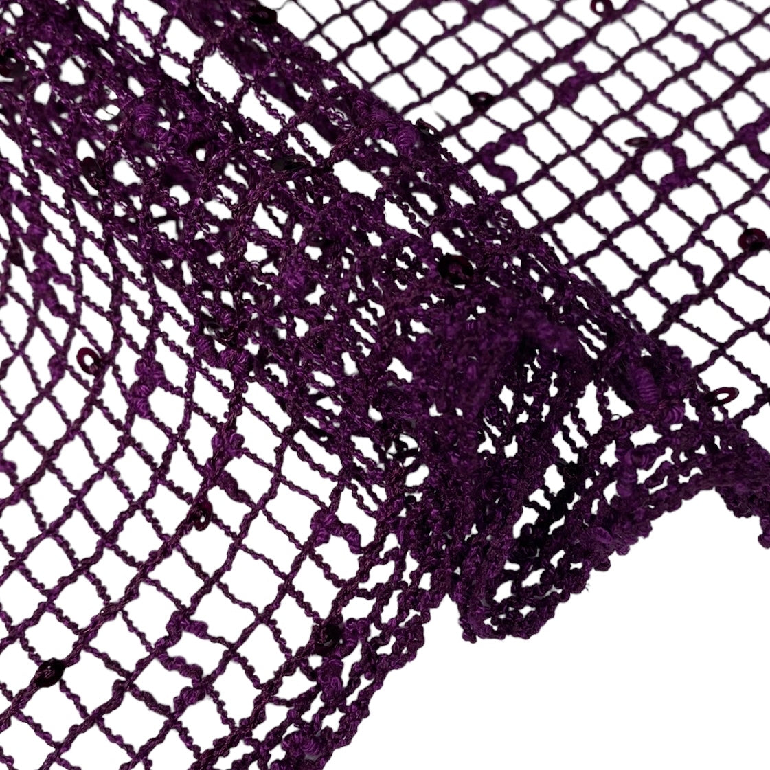 Sequin Mesh - Purple