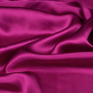 Mulberry Silk Charmeuse Satin - Fuchsia