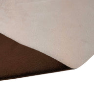 Interfaced Upholstery Remnant - Beige/Brown