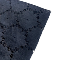 Floral Eyelet Lace - Black
