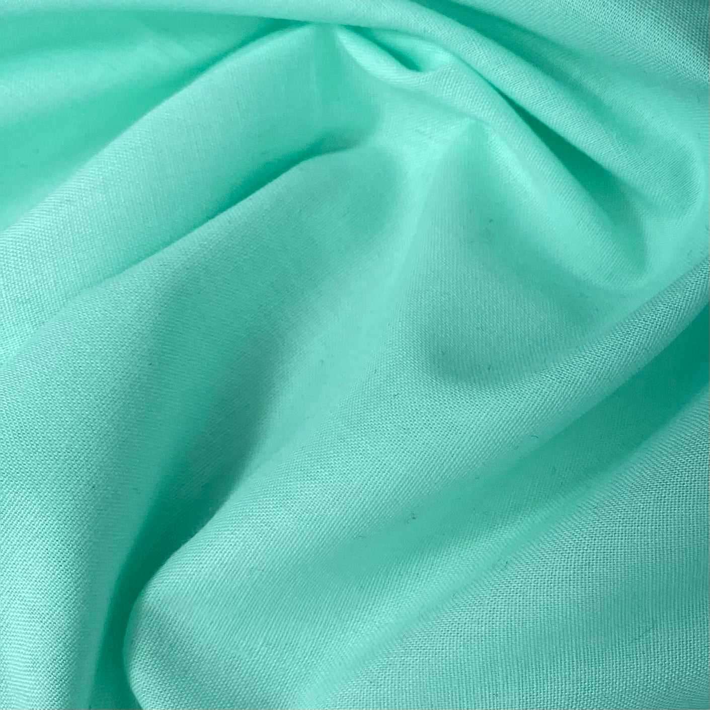 Poly/Cotton Broadcloth 44” - Mint Green