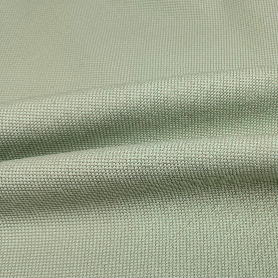 Woven Upholstery Remnant - Mint Green/Beige