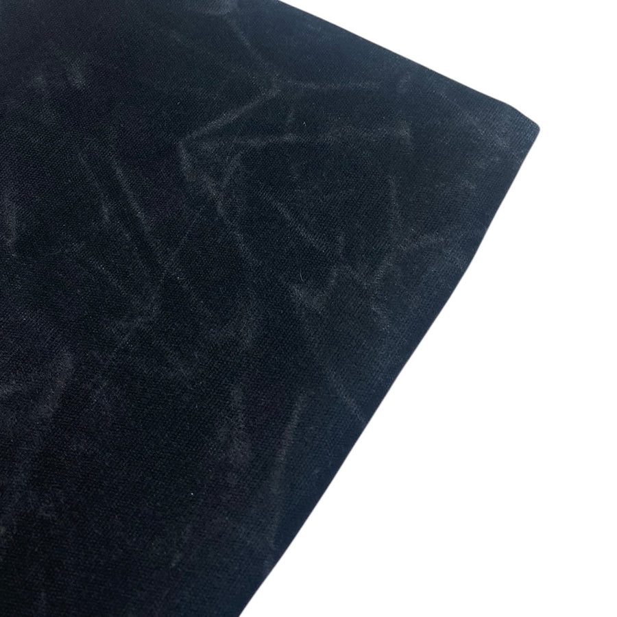 Waxed Cotton Canvas 12oz - Black
