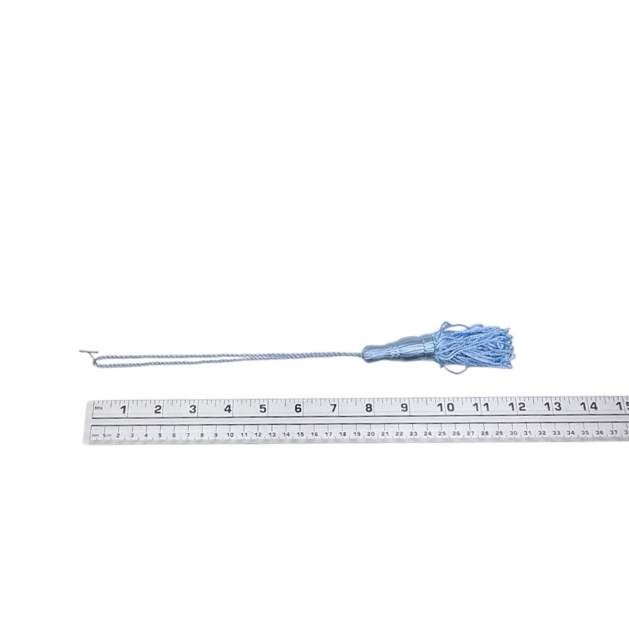 Decorative 4 1/4” Tassel - Light Blue
