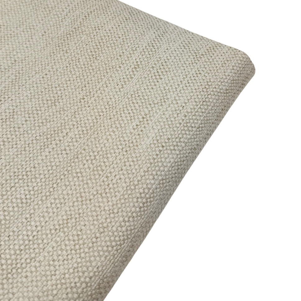 Woven Upholstery Remnant - Cream