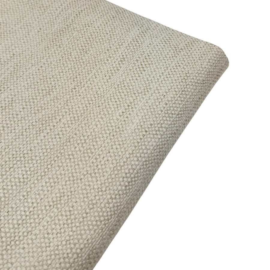 Woven Upholstery Remnant - Cream