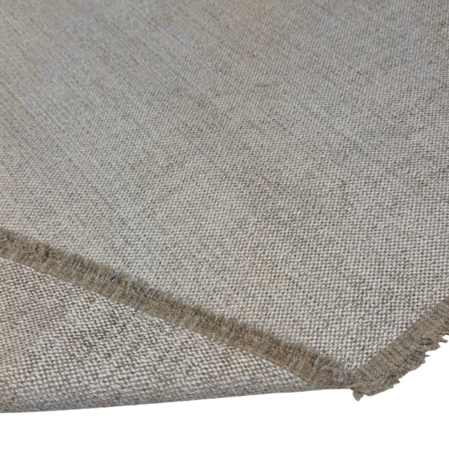 Woven Upholstery Remnant - Ivory/Beige/Grey