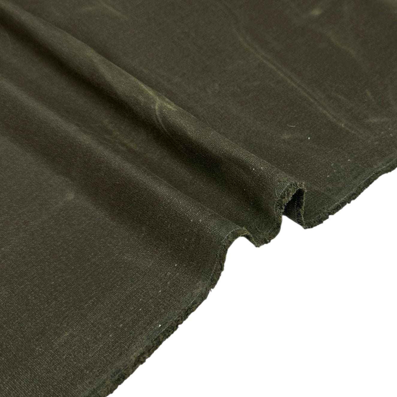 Waxed Cotton Canvas 13oz - Olive