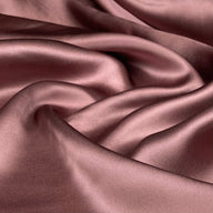 Mulberry Silk Charmeuse Satin - Mauve