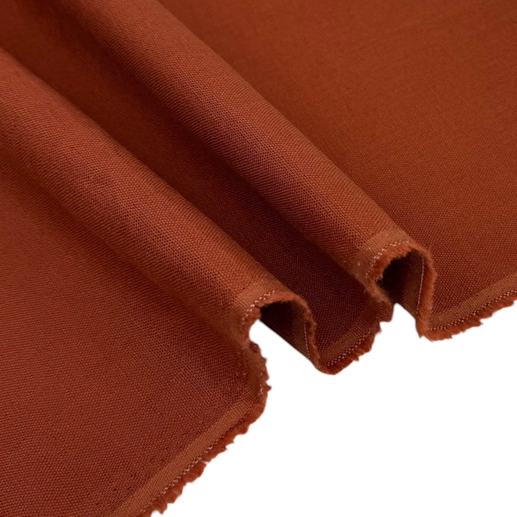 Heavyweight Linen 8oz - Rust