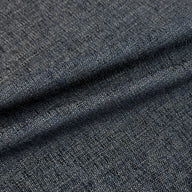 Chenille Upholstery Remnant - Blue/Gold