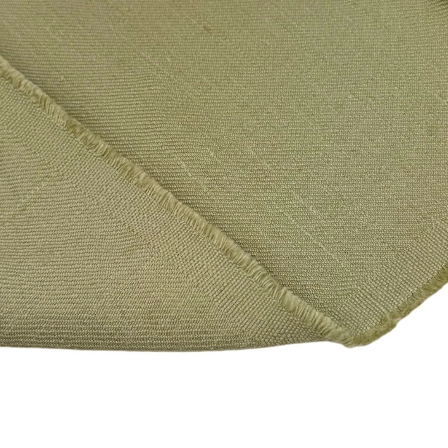 Cotton Upholstery Remnant - Light Green