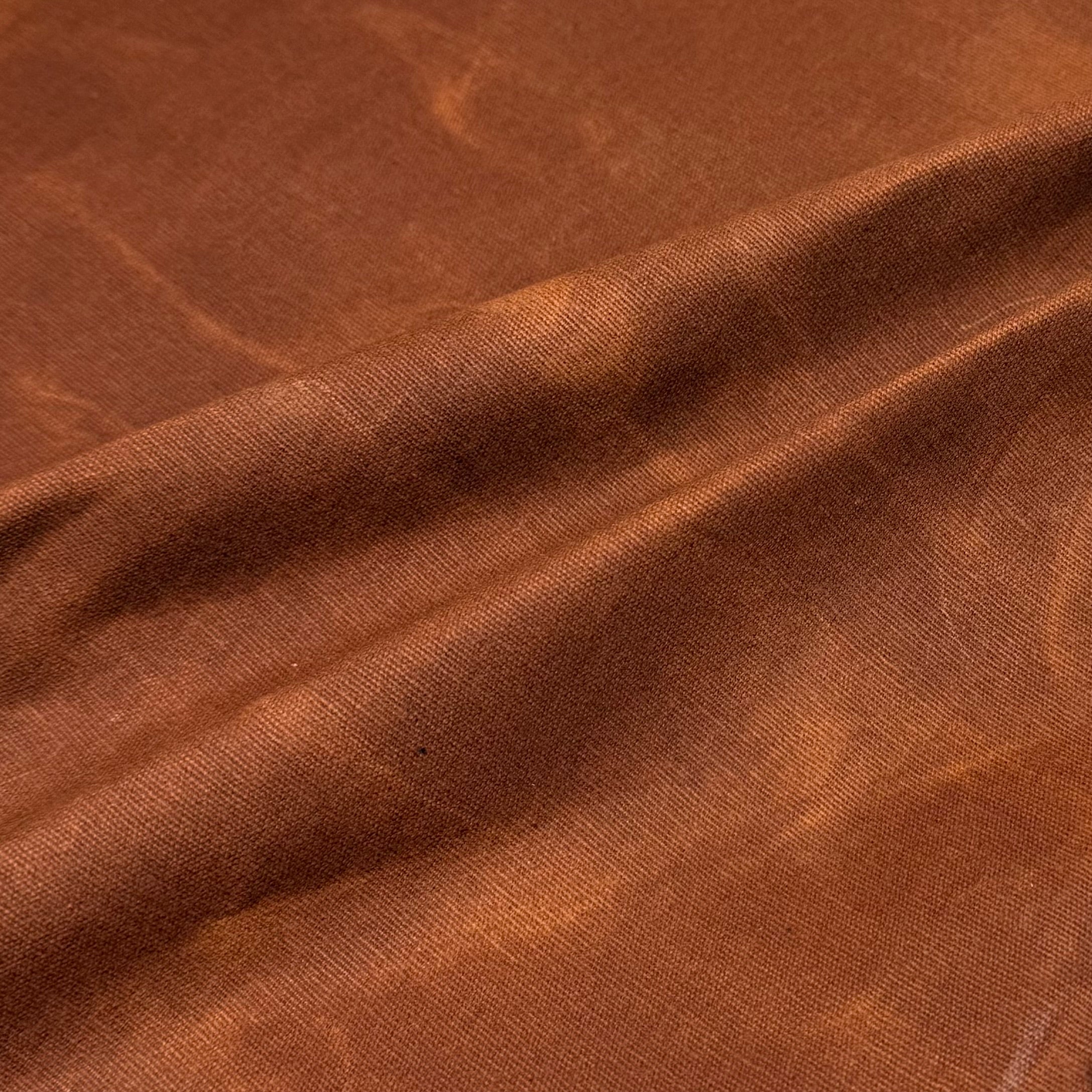 Waxed Cotton Canvas 10oz Beeswax - Cinnamon