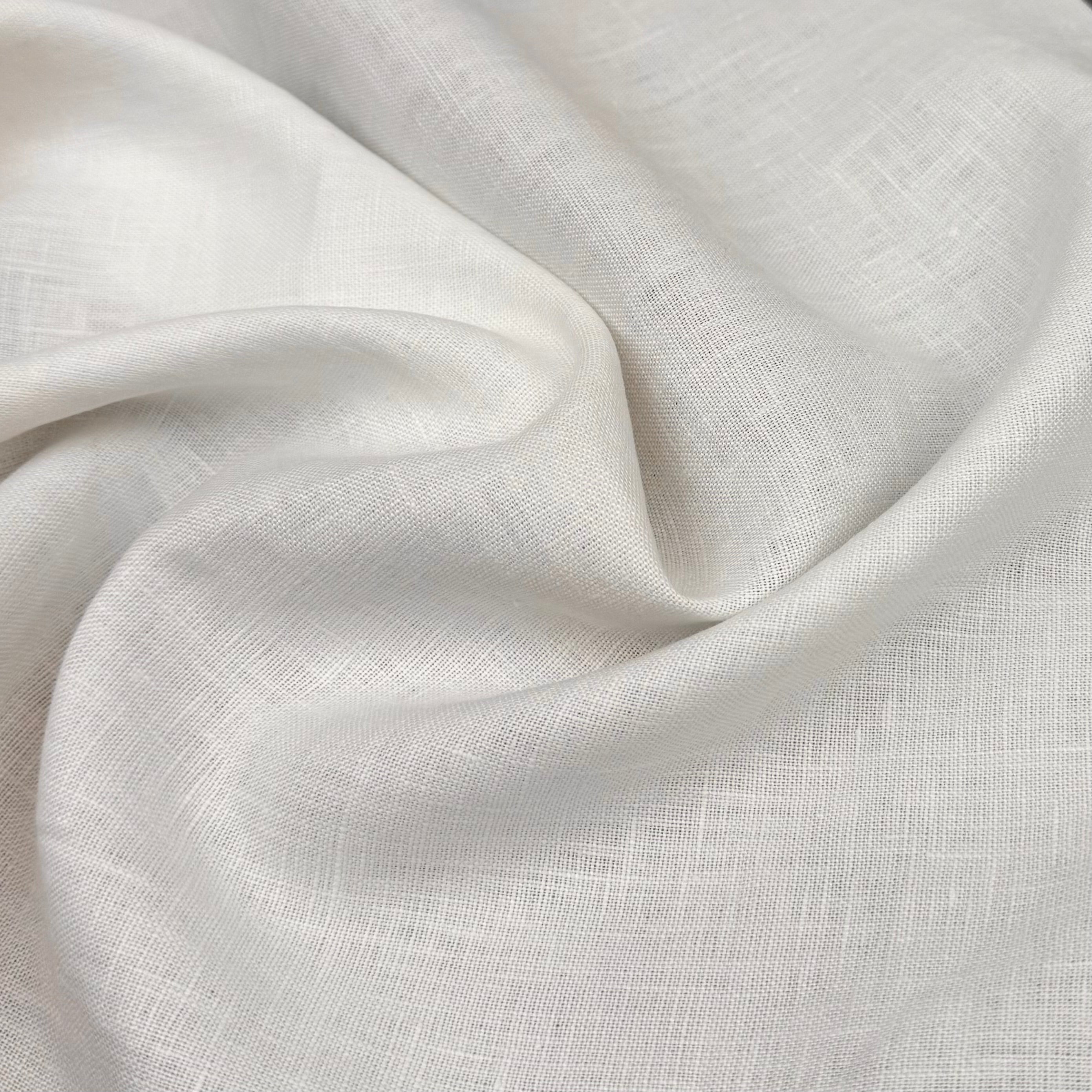Medium Weight Double Wide Linen 4oz - Ivory