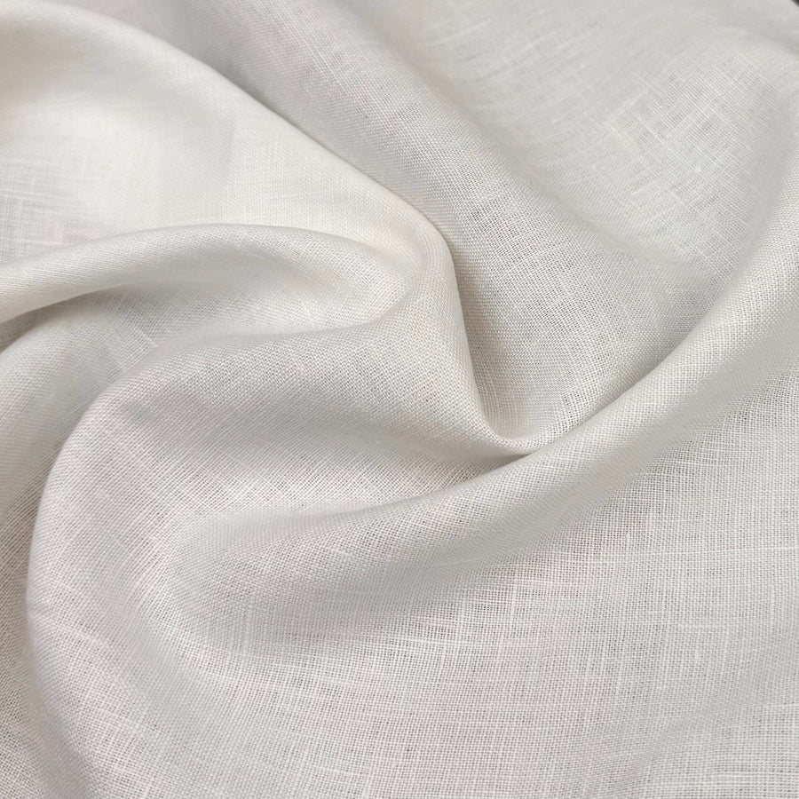 Medium Weight Double Wide Linen 4oz - Ivory