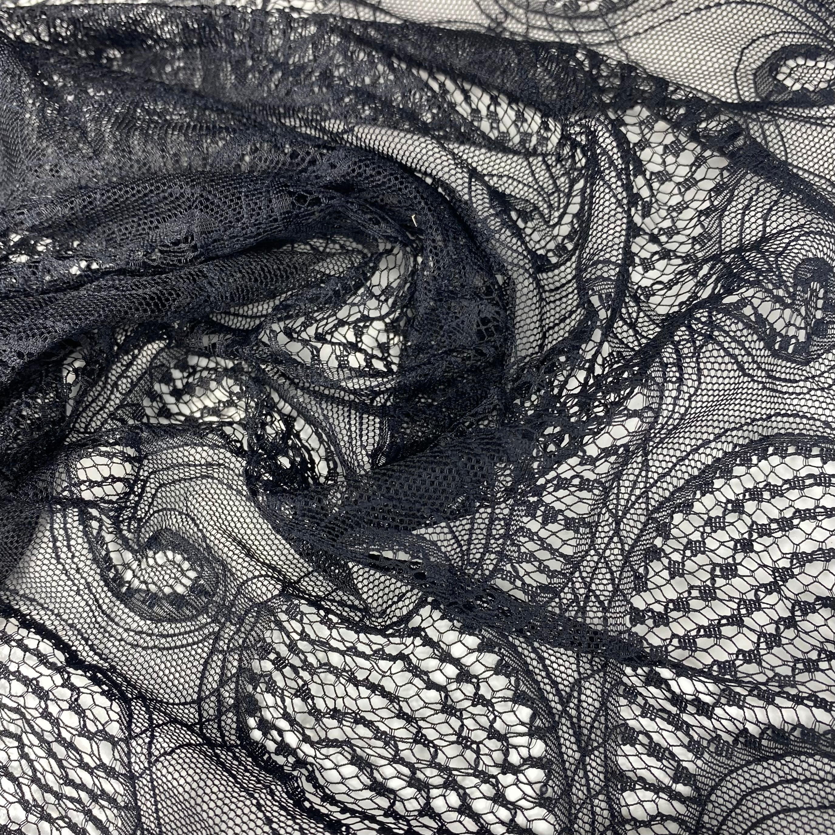 Paisley Lace - Black