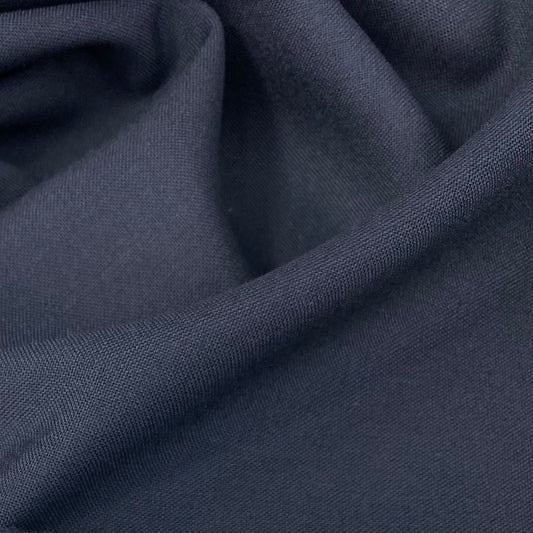 Super 100’s Wool Suiting - Remnant - Navy