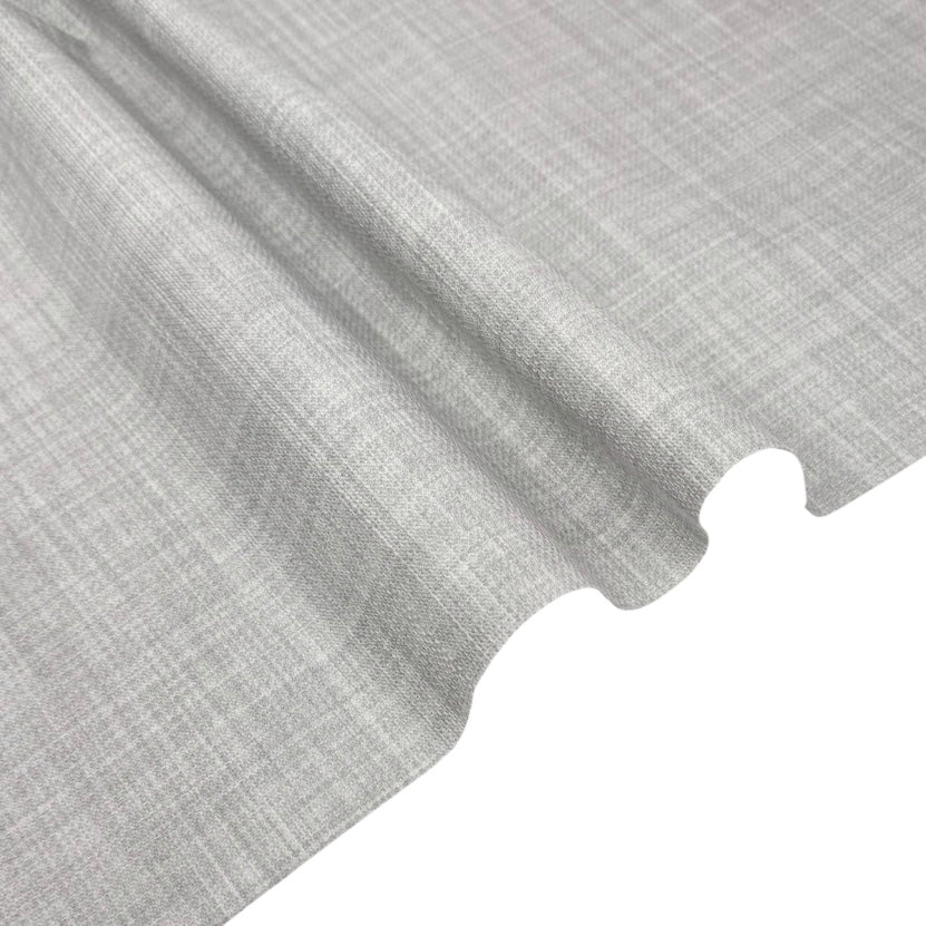 Blackout Drapery Remnant - White/Grey
