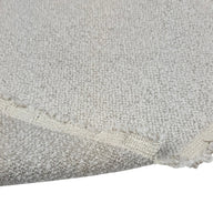 Boucle Wool Upholstery Remnant - Ivory
