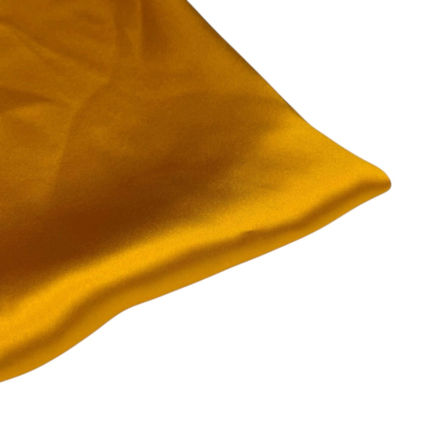 Mulberry Silk Charmeuse Satin - Sunflower Yellow