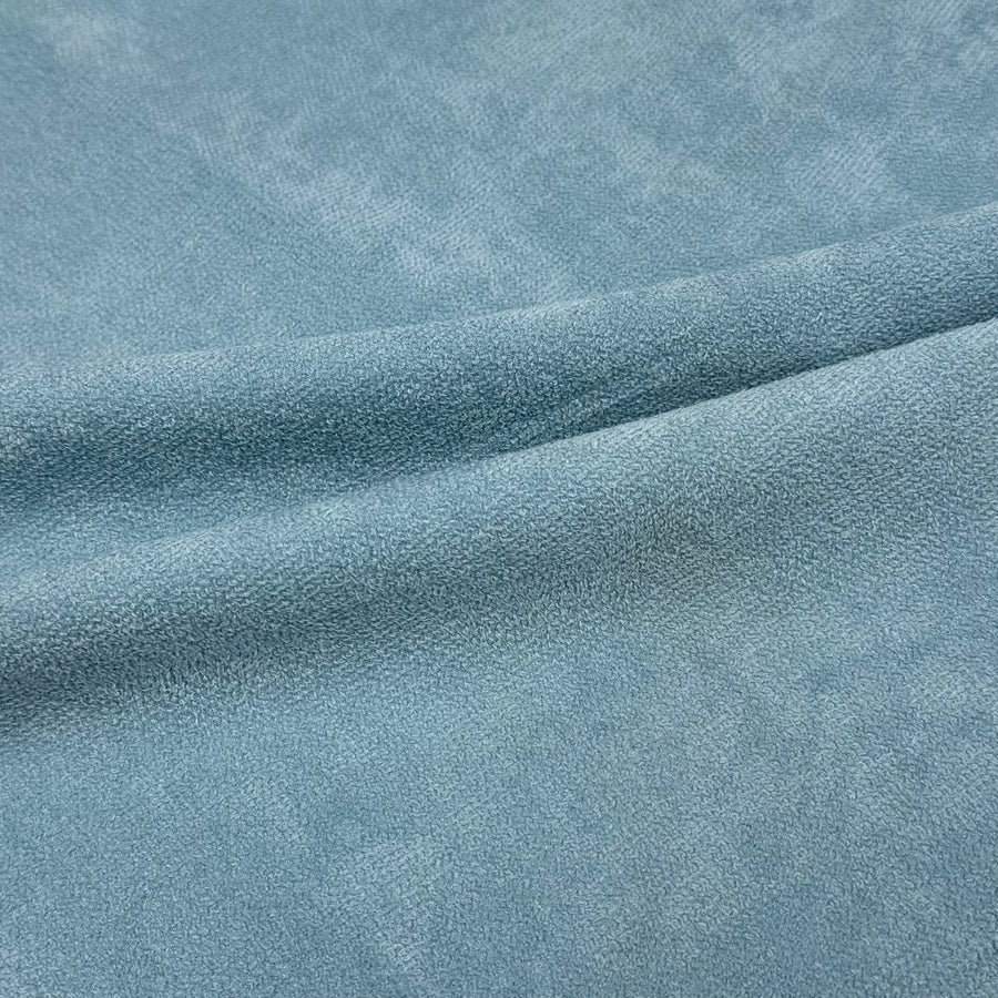 Chenille Upholstery Remnant - Aqua