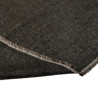 Cotton/Linen Upholstery Remnant - Navy/Grey/Taupe